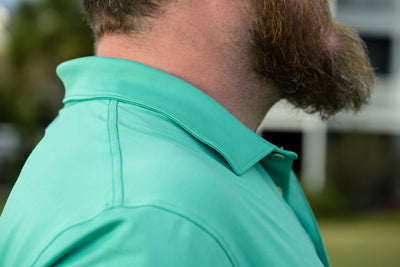 Men's Golf Polo - Logo on Back